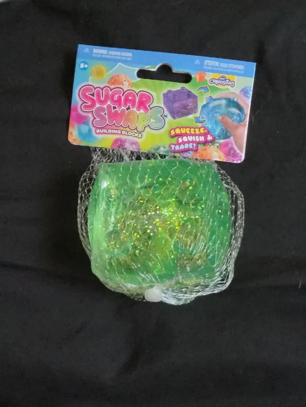 Assorted Squishy Sensory Toys - Pink, Purple, Blue, Green